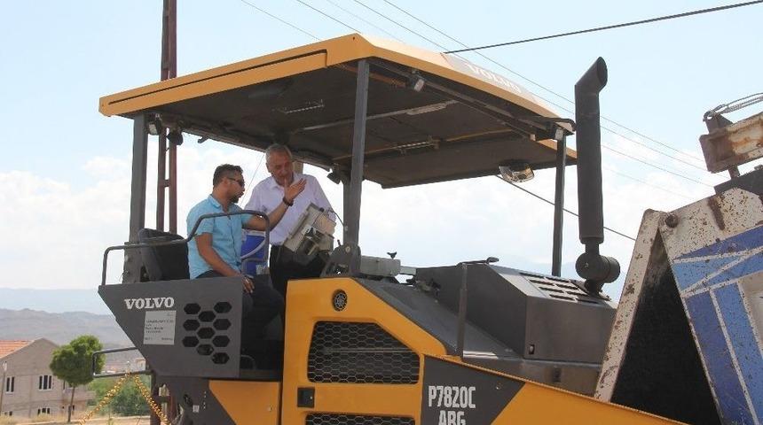 İncesu Gönenkent Mahallesinde Asfalt Çalışmaları Başladı