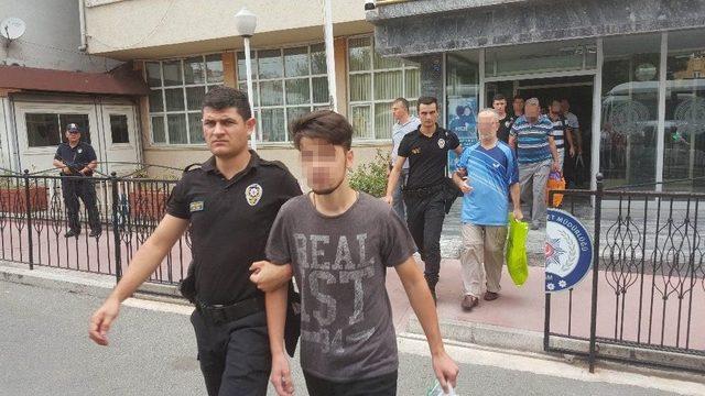 Samsun’da Fetö’den Gözaltına Alınan 19 Kişi Adliyeye Sevk Edildi