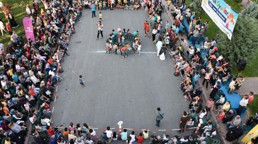 Kocasinan’ın Çocuk Oyunları, Turgut Reis Mahallesi’nde Canlandı