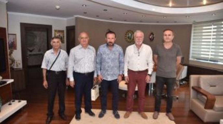 Yahya Kaptan Y&ouml;netimi&rsquo;nden Başkan Doğan&rsquo;a Ziyaret
