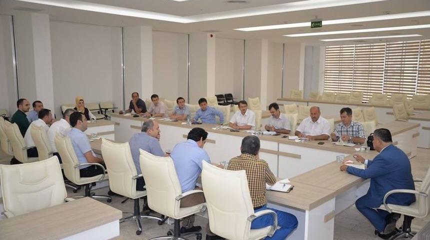 Bilecik Belediyesi Haftalık İstişare Toplantısı Yapıldı