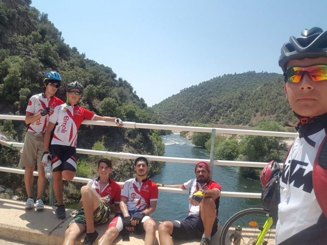 Nazillili Bisikletlilerden Kamplı Bisiklet Turu