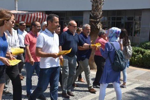 Hdp'nin 'vicdan Ve Adalet' Nöbeti İzmir'de