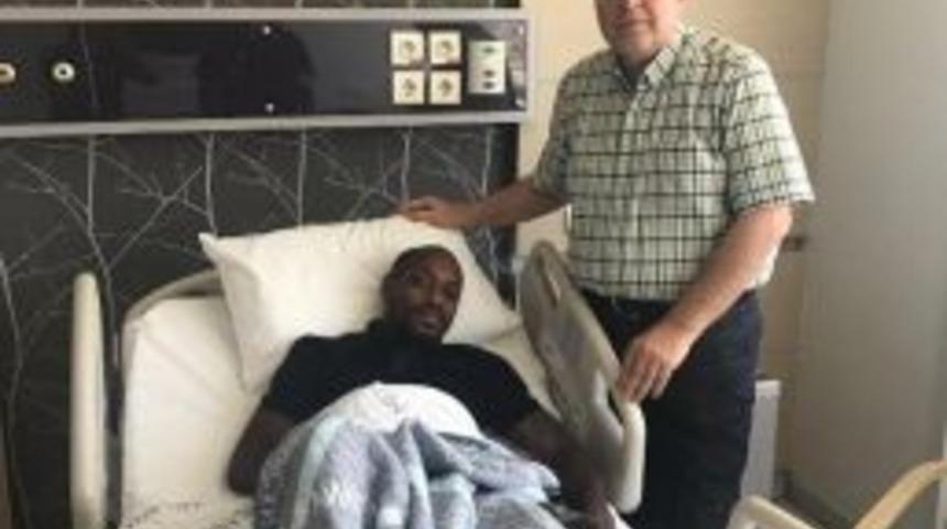 Ayak Bileği Kırılan Atiker Konyasporlu Traore:"b&uuml;y&uuml;k Acı Hissettim"