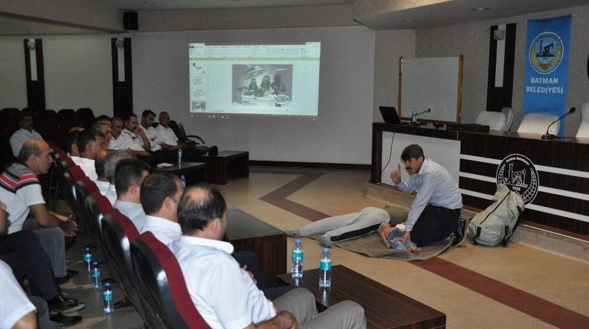 Batman’da Şoförlere İlk Yardım Eğitimi Verildi