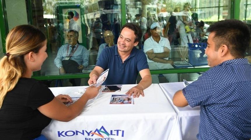 Konyaaltı Belediyesi&rsquo;nden &Ouml;ğrencilere Karşılama