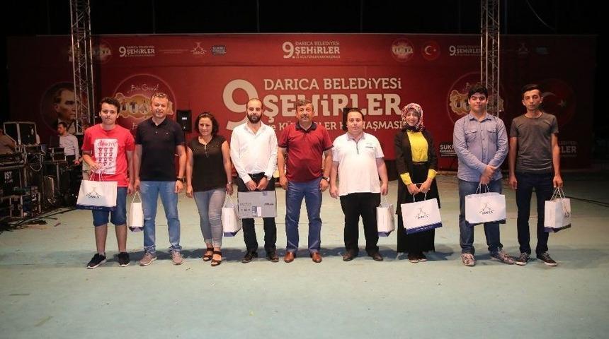 Darıca&rsquo;da &Ouml;d&uuml;ller Sahiplerini Buldu