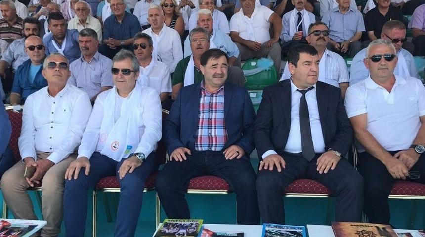 Kırkpınar Ağasına Kurtdereli G&uuml;reşleri&rsquo;nde Coşkulu Karşılama