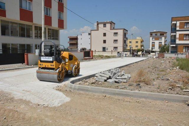 Şehzadeler’de 120 Günde 60 Bin Metrekare Parke Taşı Döşenecek