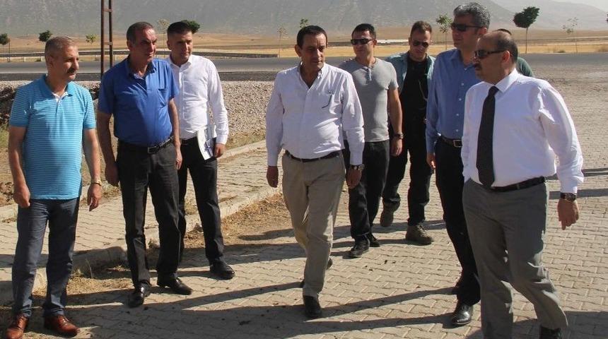 Vali Ustaoğlu, Osb Arazini İnceledi
