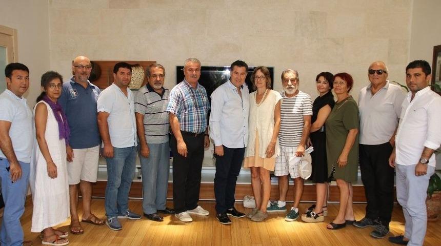 Bodrum Kent Konseyi&rsquo;nden Başkan Kocadon&rsquo;a Ziyaret