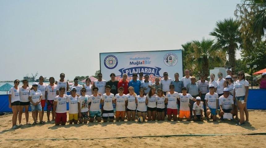 Muğla Plajlarında B&uuml;y&uuml;kşehir&rsquo;den Turizm Ve Spor Etkinlikleri