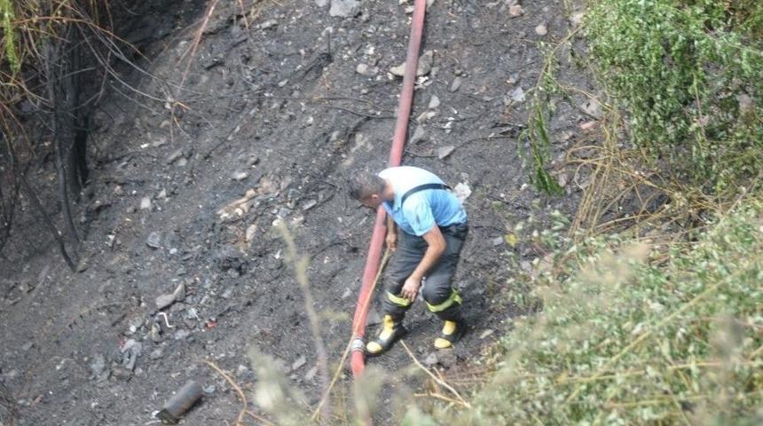 &Ccedil;alılık Alanda &Ccedil;ıkan Yangın S&ouml;nd&uuml;r&uuml;ld&uuml;