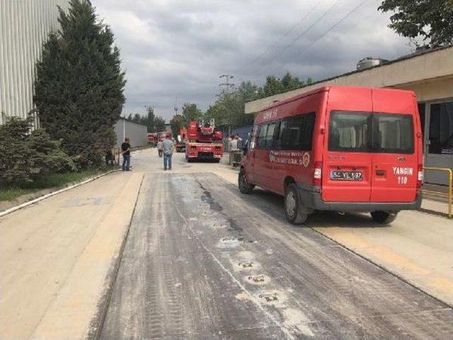 Kimya Fabrikasınının Atık Deposunda Yangın