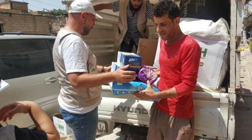 İhh Iraklı M&uuml;ltecilere Umut Oldu