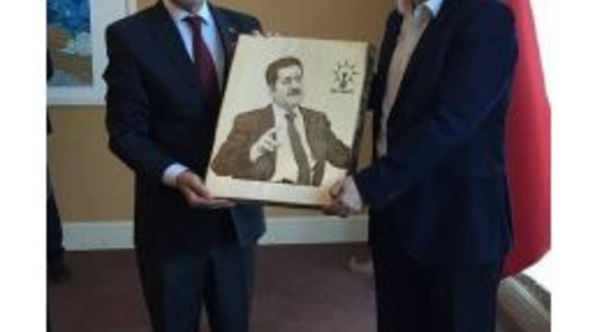 Başkan S&uuml;leyman &Ouml;zkan&rsquo;dan Kinay&rsquo;a &rsquo;hayırlı Olsun&rsquo; Ziyareti