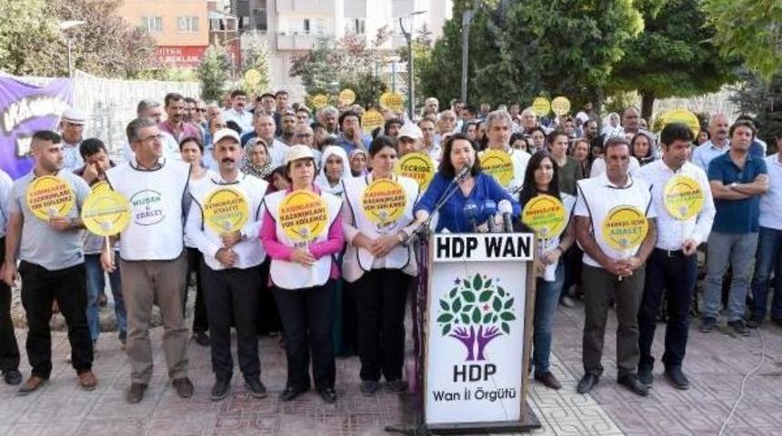 Hdp’Nin Van’Daki 'vicdan Ve Adalet Nöbeti' Sona Erdi (2)