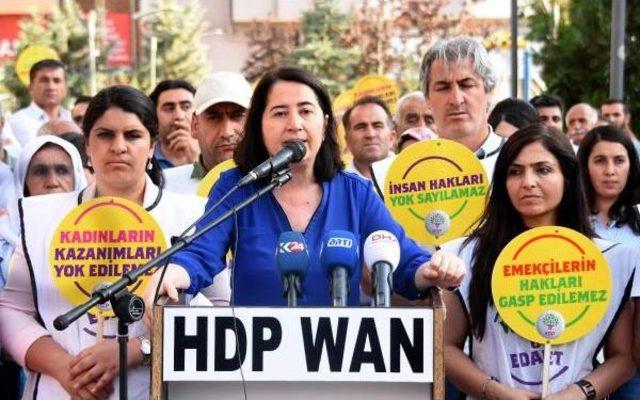 Hdp’Nin Van’Daki 'vicdan Ve Adalet Nöbeti' Sona Erdi (2)