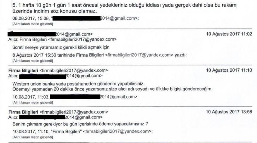 Hacker, Şifre Karşılığı Bin 500 Euro Talep Etti
