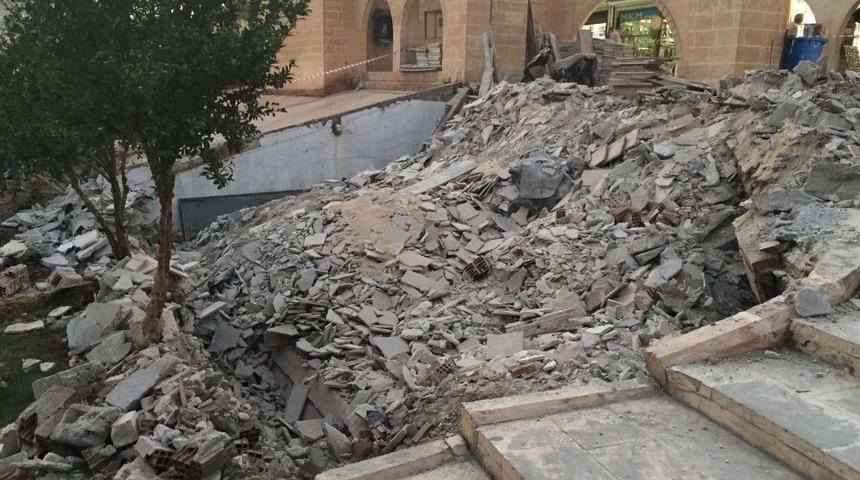 Balıklıgöl’de Çalışma Sırasında Tünelde Göçük Meydana Geldi