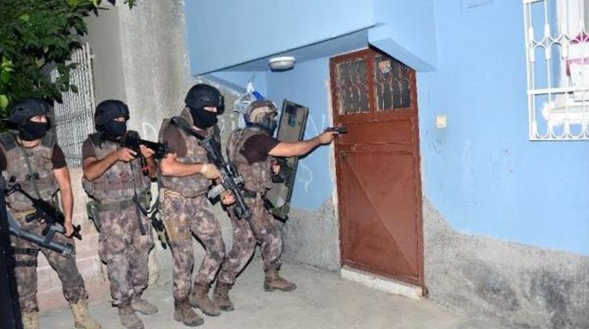 Adana'da Pkk Operasyonu: 12 G&ouml;zaltı