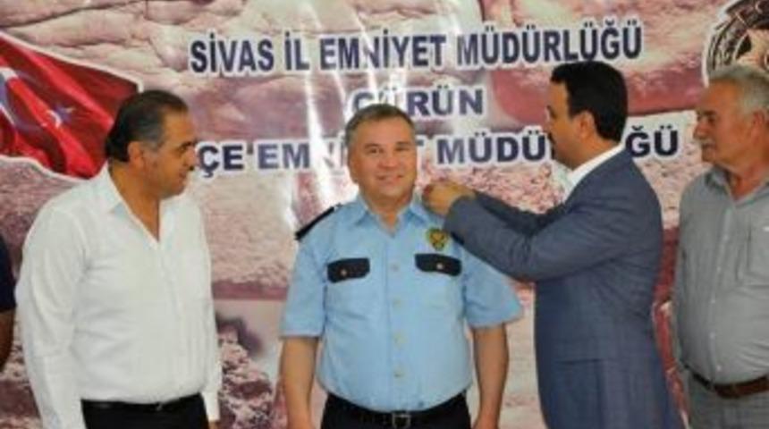Gürün İlçe Emniyetinde Terfi Heyecanı
