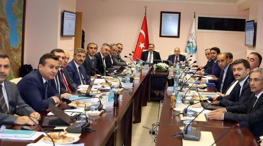 Bakan Fakıbaba Ve Bakan Eroğlu Bir Araya Geldi