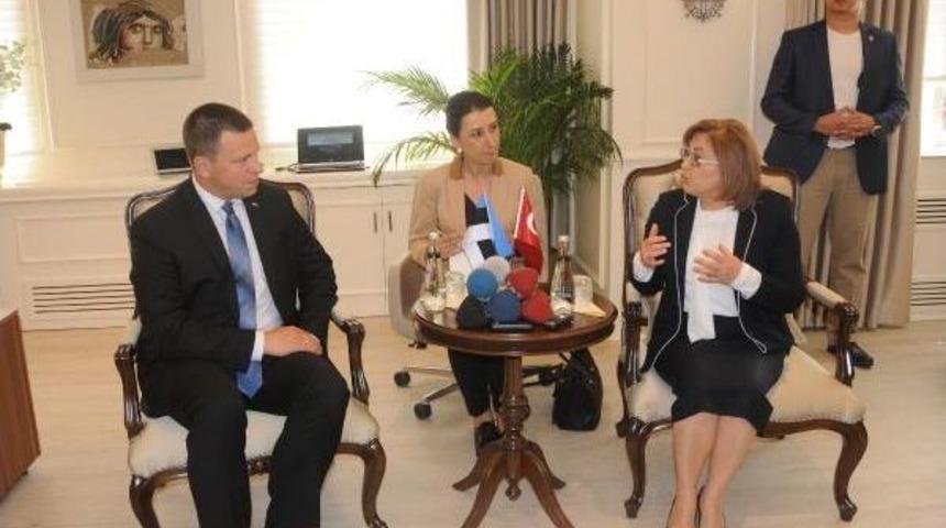 Estonya Başbakanı Juri Ratas, Gaziantep&rsquo;Te (2)