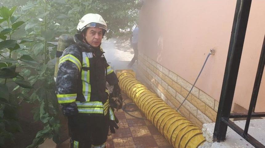 Karaman&rsquo;da K&ouml;m&uuml;rl&uuml;k Yangını