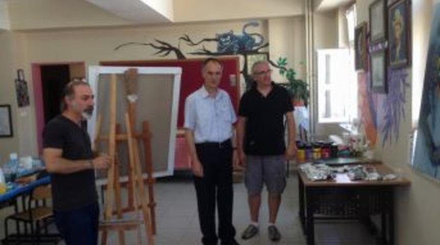 Ak&ccedil;aabat&rsquo;ta Plastik Sanatlar &Ccedil;alıştayı Yapılacak