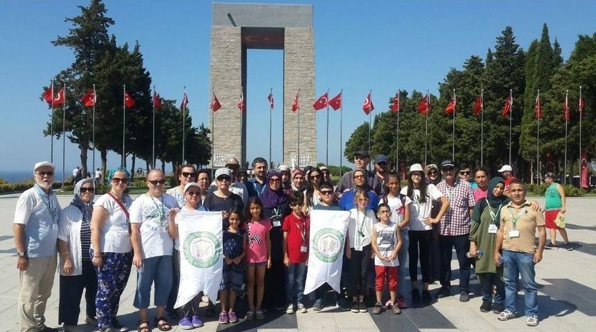 &Ccedil;&ouml;lyak Hastaları &Ccedil;anakkale Şehitliği&rsquo;ni Ziyaret Etti