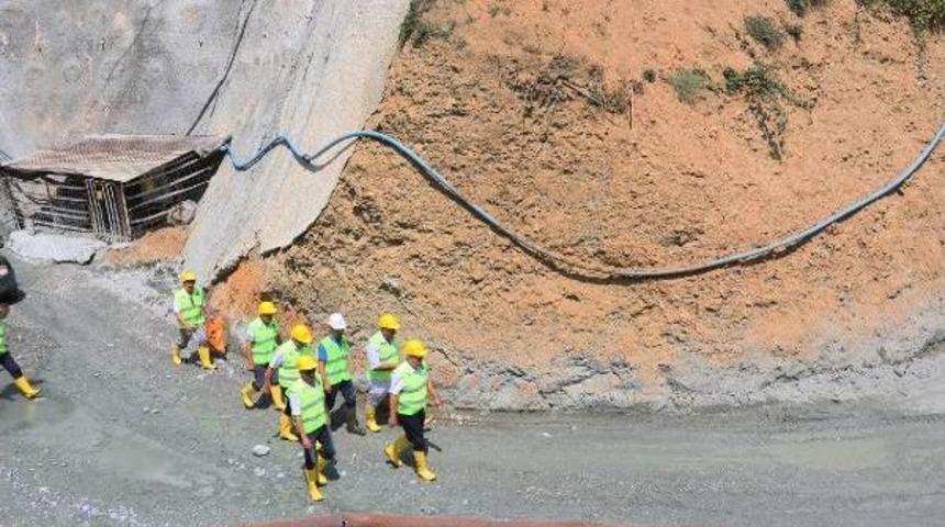 Bolu'ya T&uuml;nelle Getirilecek Kaynak Suyu Projesinde Sona Doğru