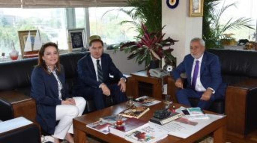 Başdenet&ccedil;i Malko&ccedil;&rsquo;dan Paland&ouml;ken&rsquo;e Ziyaret