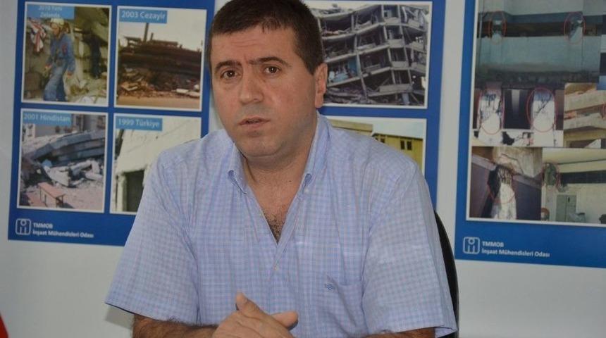 Manisa&rsquo;da İnşaat M&uuml;hendisleri Odası&rsquo;ndan Deprem A&ccedil;ıklaması