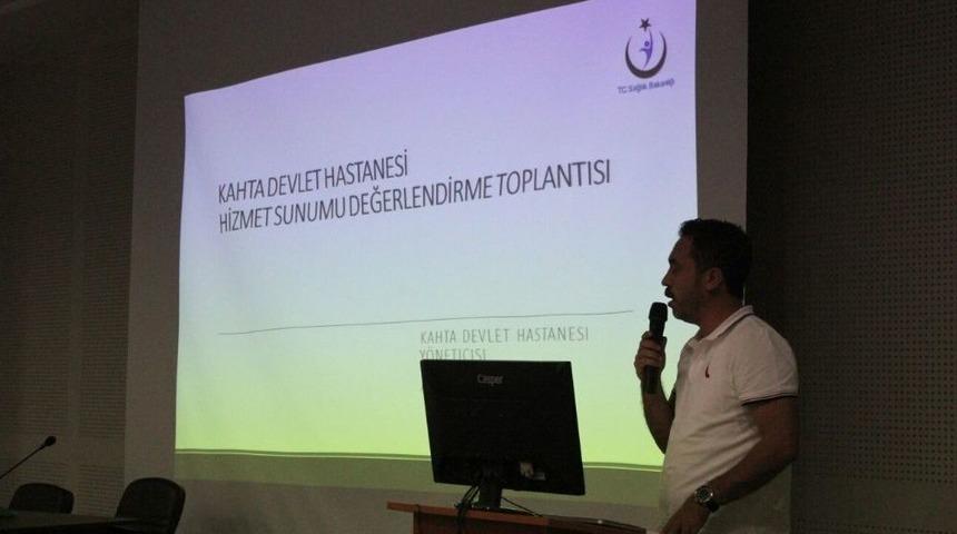 Kahta Devlet Hastanesi &Ccedil;alışanları Bir Araya Geldi