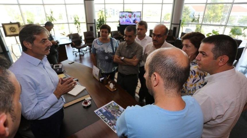 Turizm Bakanlığı Heyetinden, Başkan Alemdar&rsquo;a Ziyaret