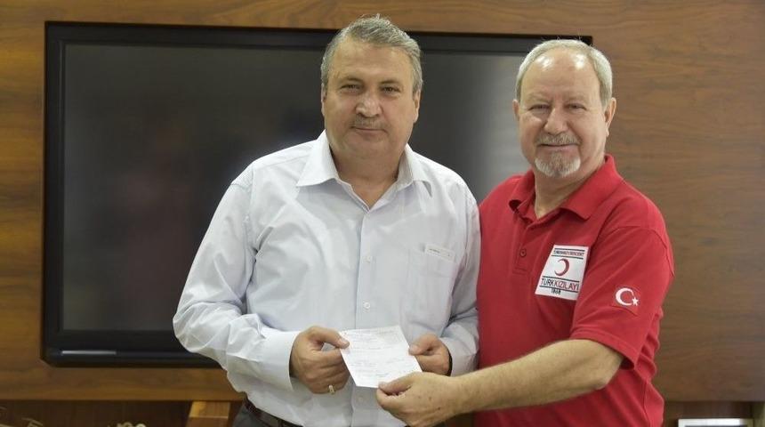 Türk Kızılayından Manisa Protokolüne Destek Ziyareti