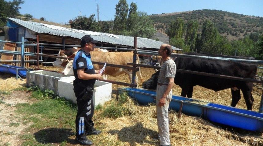 Boz&uuml;y&uuml;k&rsquo;teki Besiciler Hırsızlık Olaylarına Karşı Uyarıldı