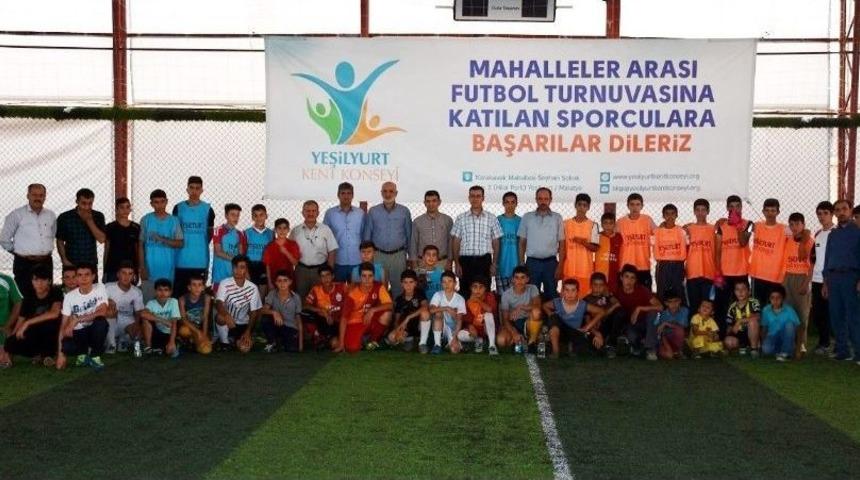 Yeşilyurt&rsquo;ta Mahalleler Arası Futbol Turnuvası