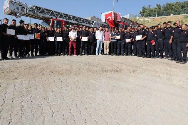 Mardin’de İtfaiye Personeline Eğitim