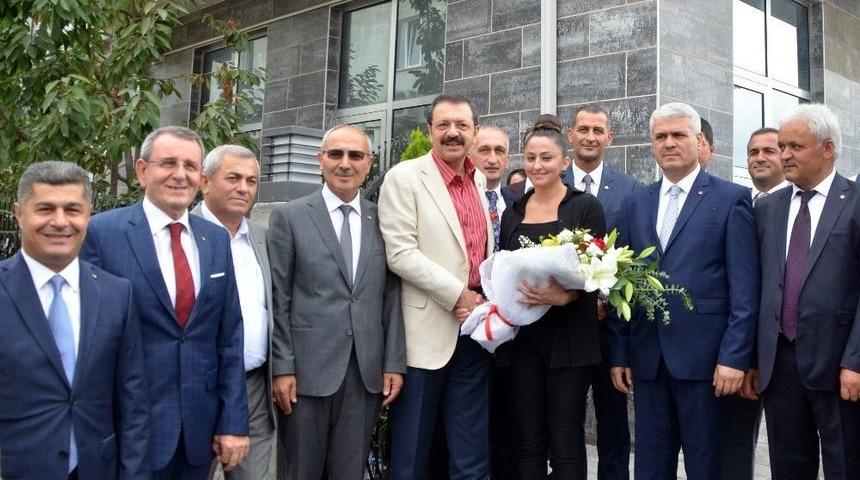 Tobb Başkanı Hisarcıklıoğlu Bafra&rsquo;da