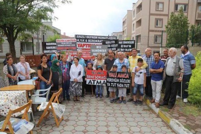 16 Yıldır Yaşadıkları Evlerden Çıkarılmak Istenen Depremzedeler Çözüm Istiyor