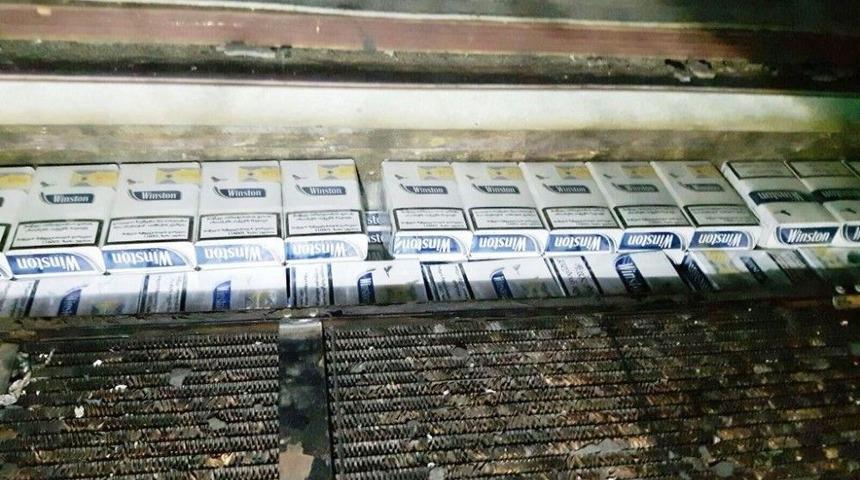 Zuladaki Ka&ccedil;ak Sigaralar Narkotik K&ouml;peğinden Ka&ccedil;madı