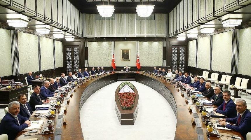 Bakanlar Kurulu Toplantısı Sona Erdi