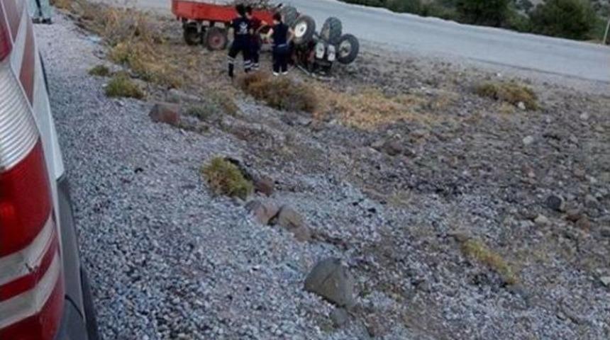 Devrilen Trakt&ouml;r&uuml;n Altında Kalan Liseli &Ouml;ld&uuml;