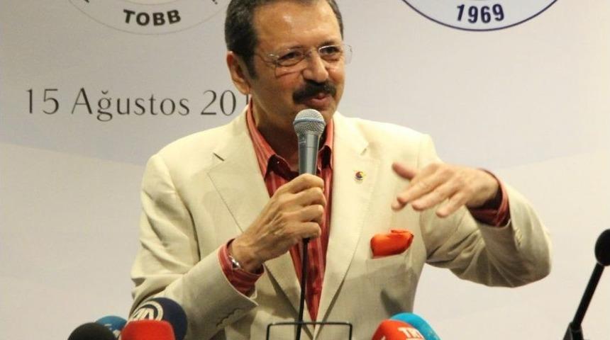 Tobb Başkanı Hisarcıklıoğlu: &ldquo;en Hızlı B&uuml;y&uuml;yen 3 &Uuml;lke Arasına Girdik&rdquo;