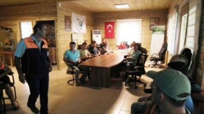 Marmaris Milli Parkında Yangın Eğitimi