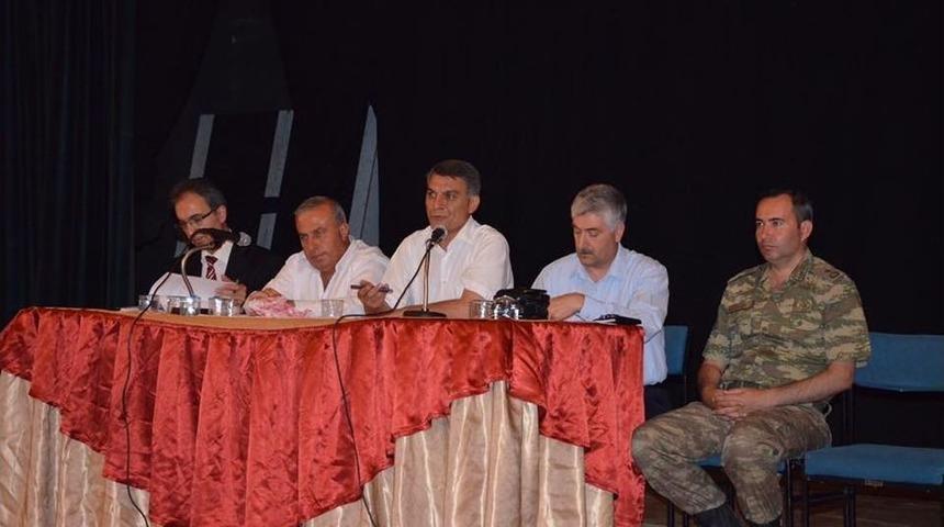 Kaymakam &Ouml;zkan, Kurum Amirleri Ve Muhtarlarla Toplantı Yaptı