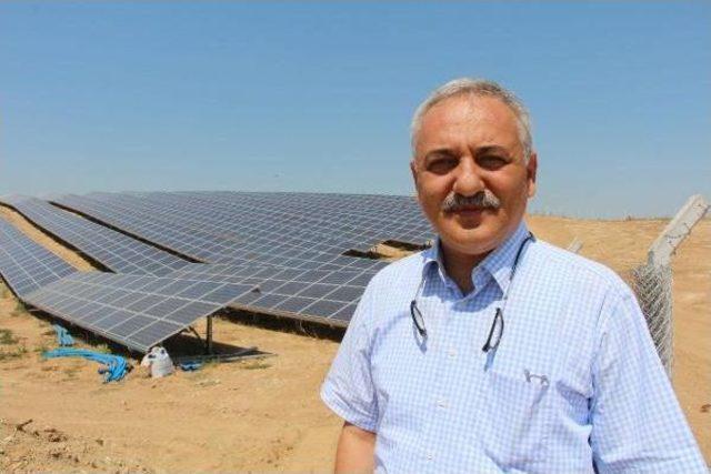 Belediye Başkanı Arazisinde Güneşten Elektrik Üretecek