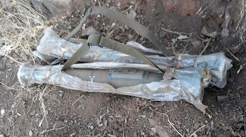 Şırnak&rsquo;ta 2 Adet At-4 Tanksavar F&uuml;zesi Ele Ge&ccedil;irildi